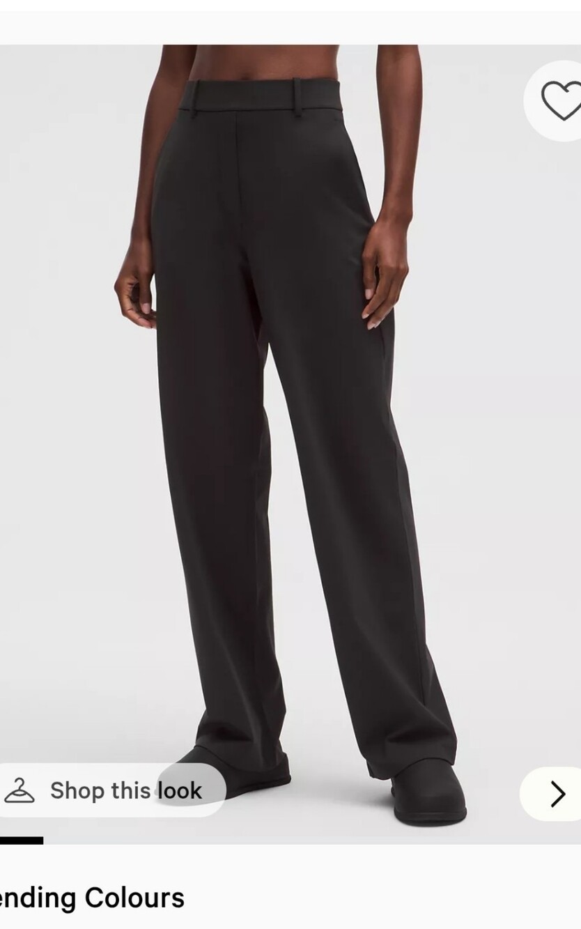 Lululemon Daydrift High-Rise Straight-Leg Trouser *short*